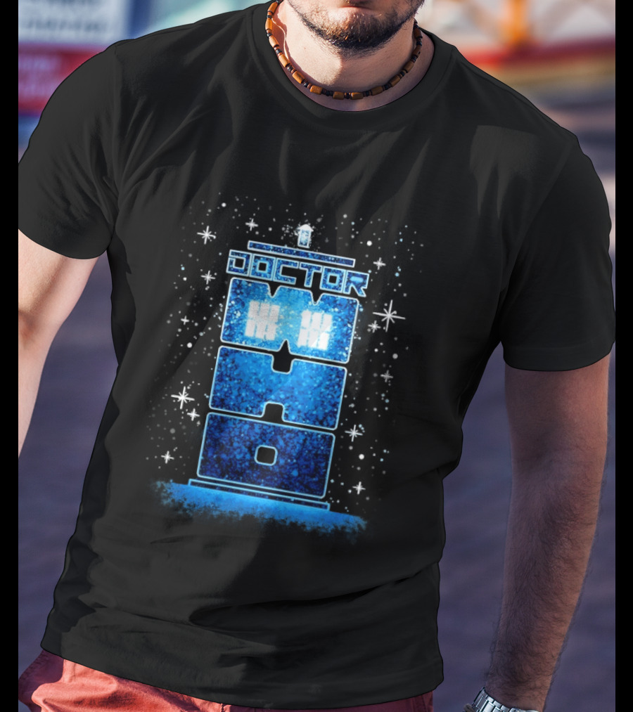 Doctor Who Tardis Galaxy Adventure Tech T-Shirt