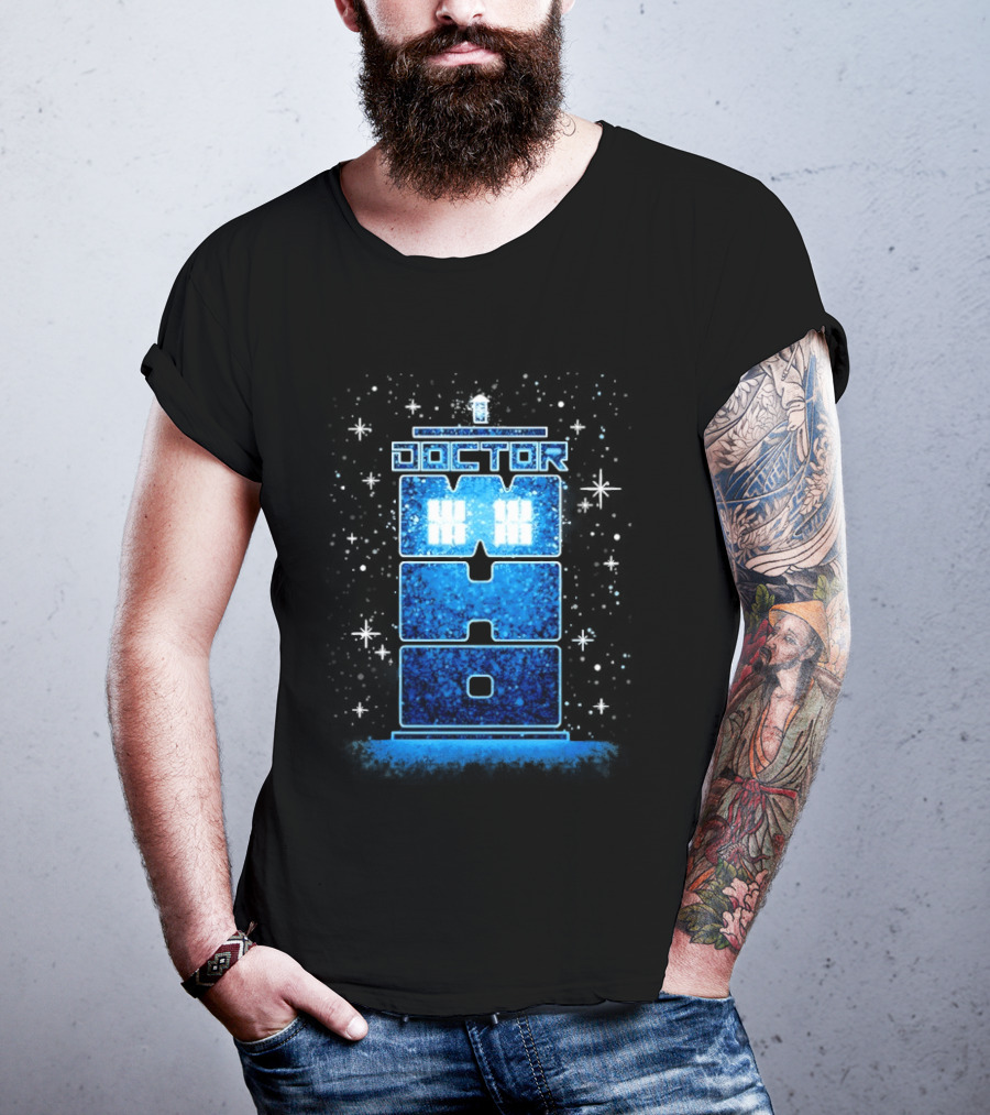 Doctor Who Tardis Galaxy Adventure Tech T-Shirt