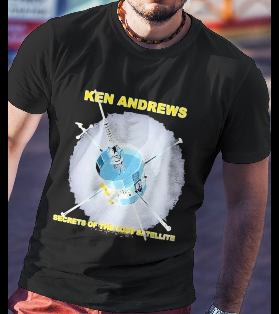 Ken Andrews Secrets Of The Lost Satellite T-Shirt