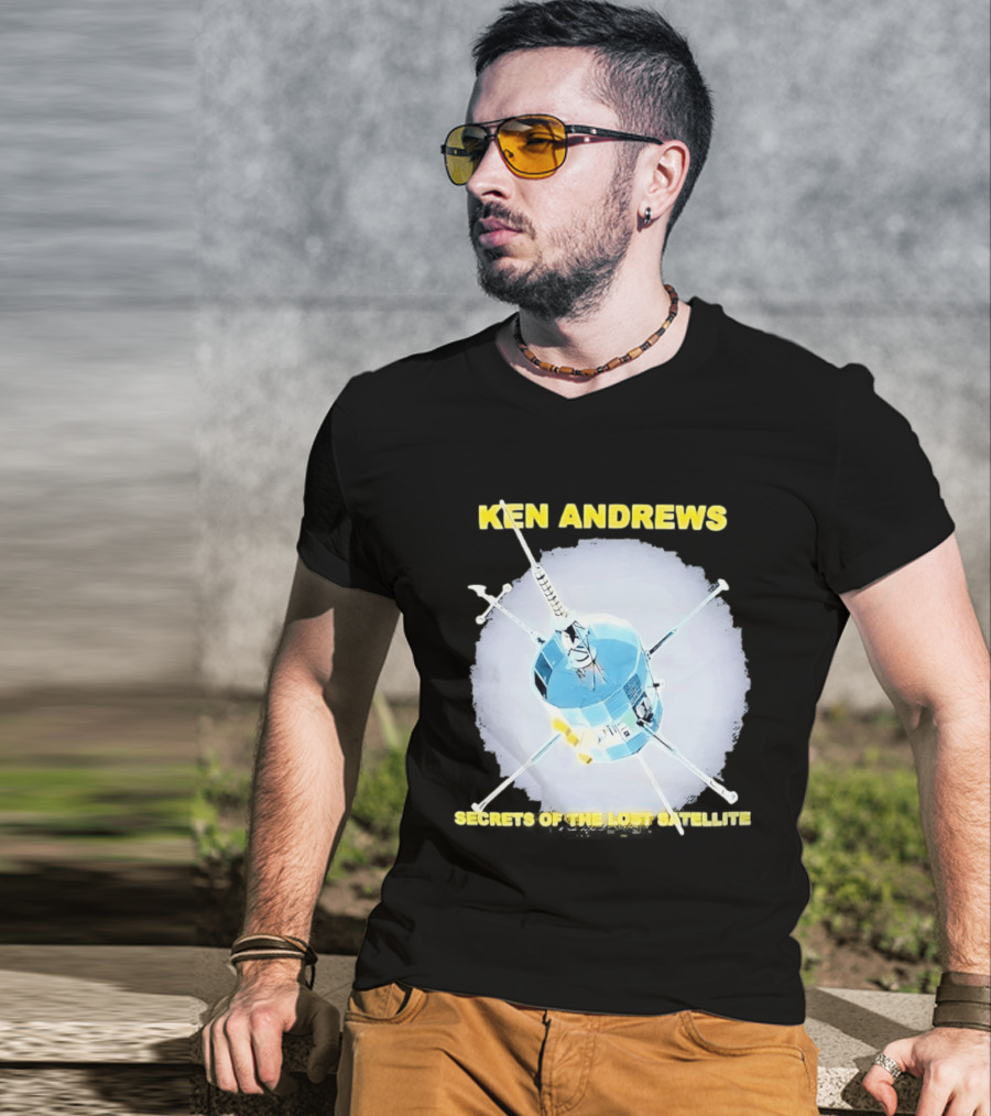 Ken Andrews Secrets Of The Lost Satellite T-Shirt