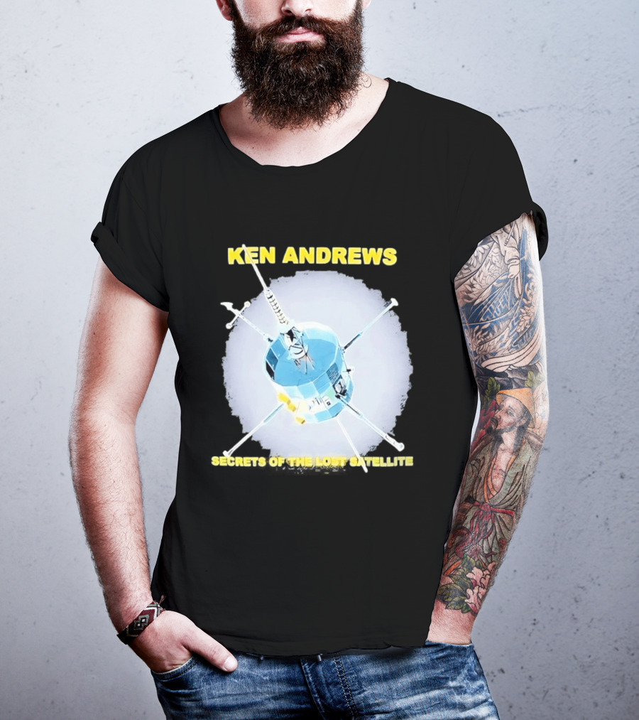 Ken Andrews Secrets Of The Lost Satellite T-Shirt