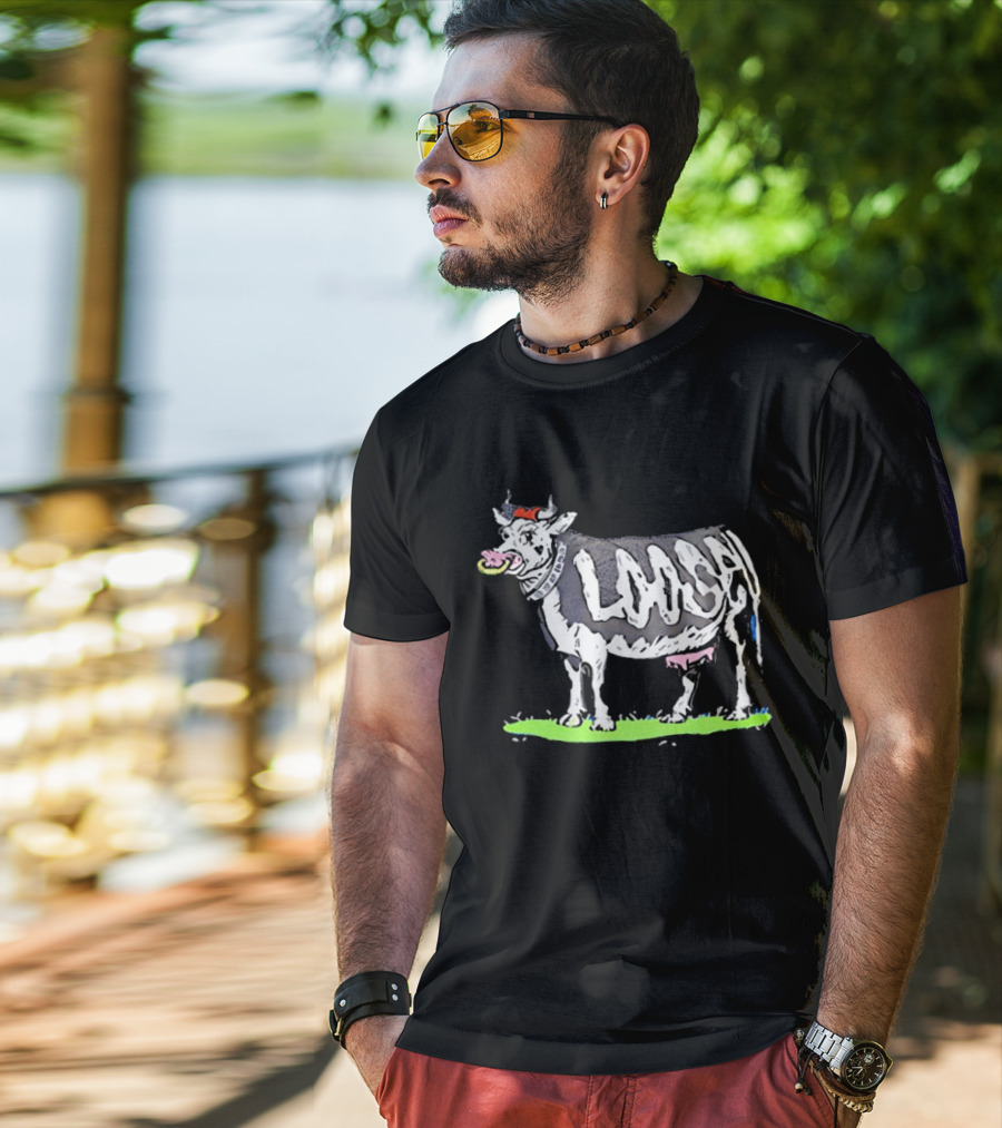 LOOSEY Moo Cow Fun T-Shirt