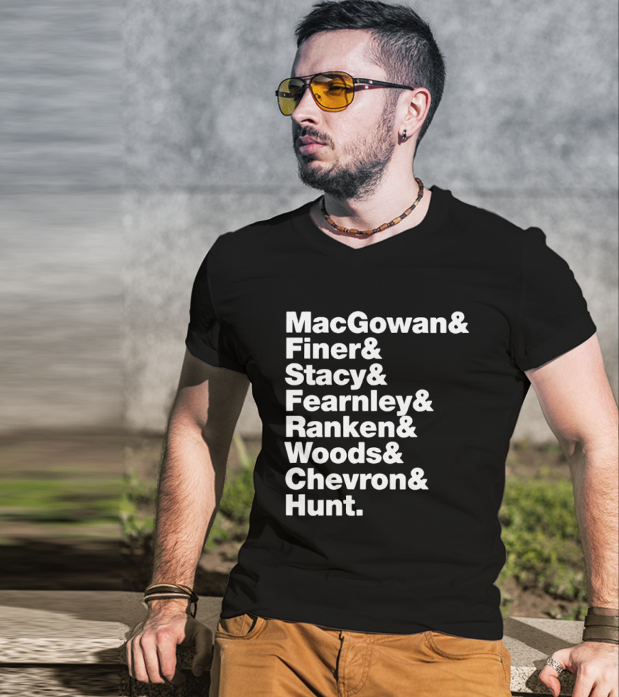 MacGowan Finer Stacy Fearnley Ranken Woods Chevron Hunt T-Shirt