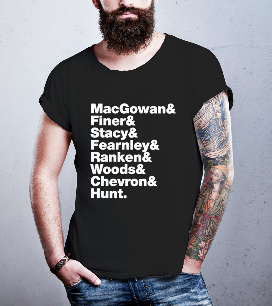 MacGowan Finer Stacy Fearnley Ranken Woods Chevron Hunt T-Shirt