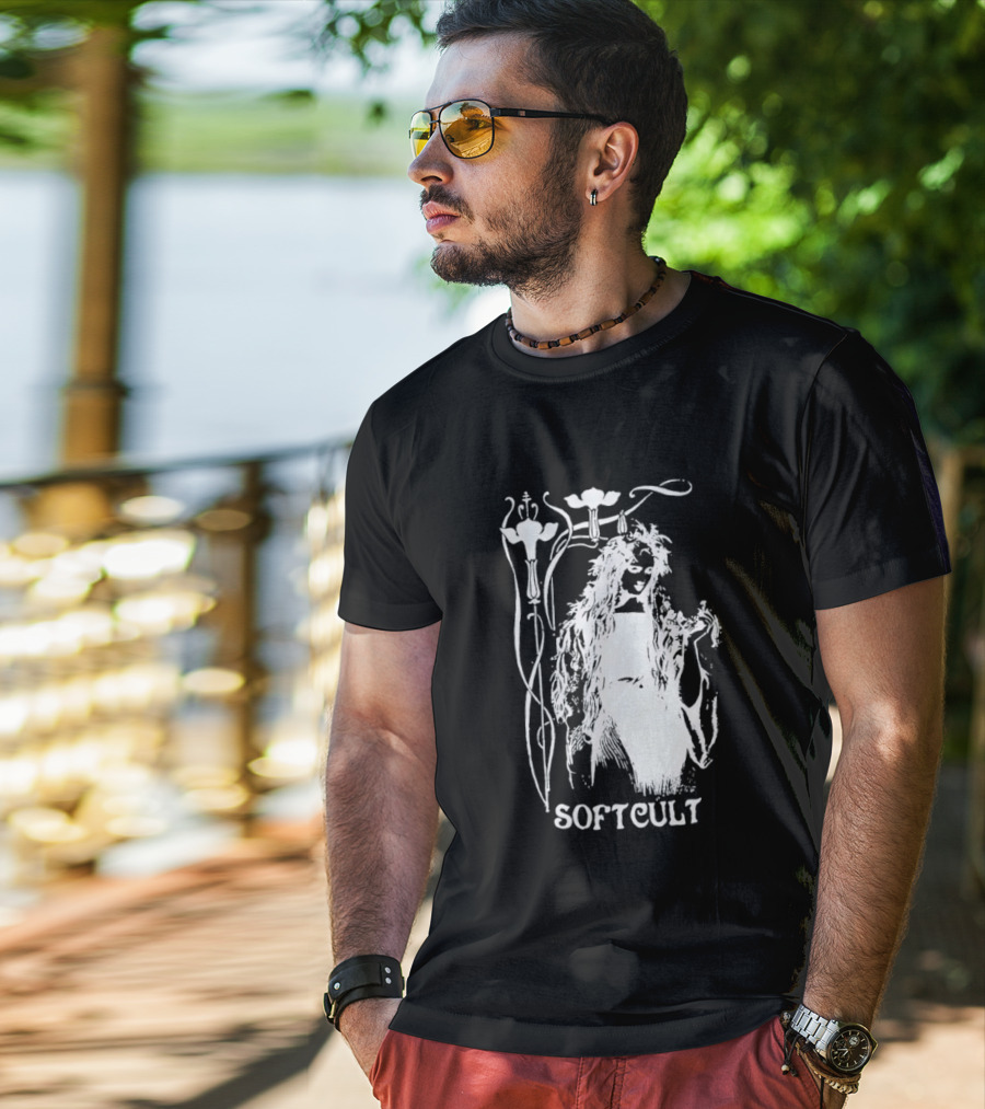 Softcult Floral Art Nouveau Aesthetic T-Shirt