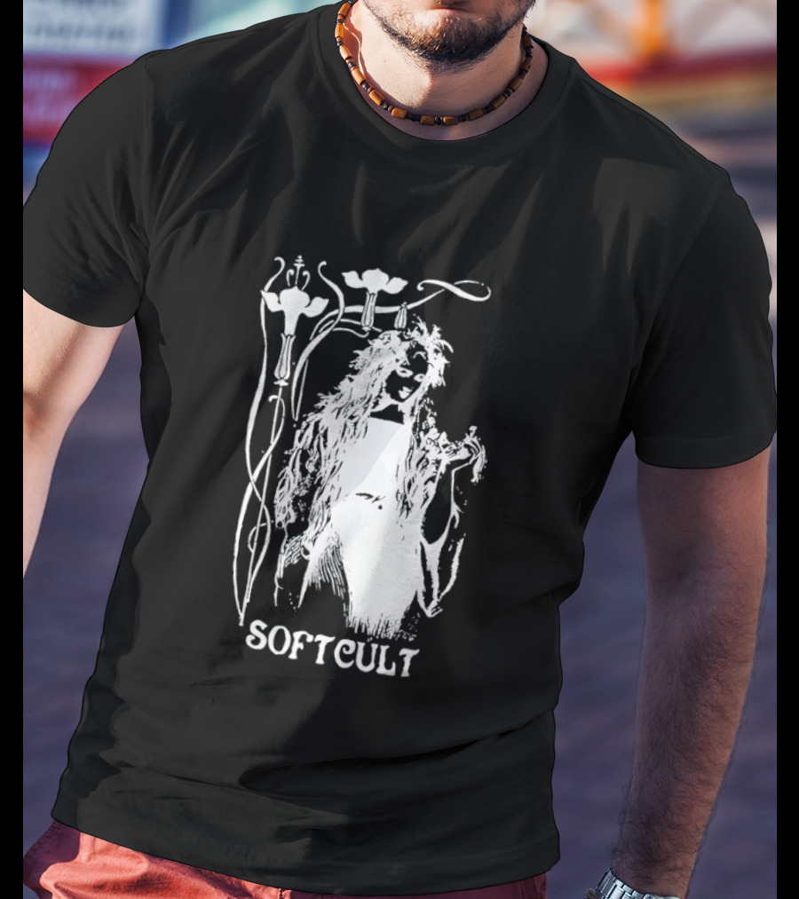 Softcult Floral Art Nouveau Aesthetic T-Shirt