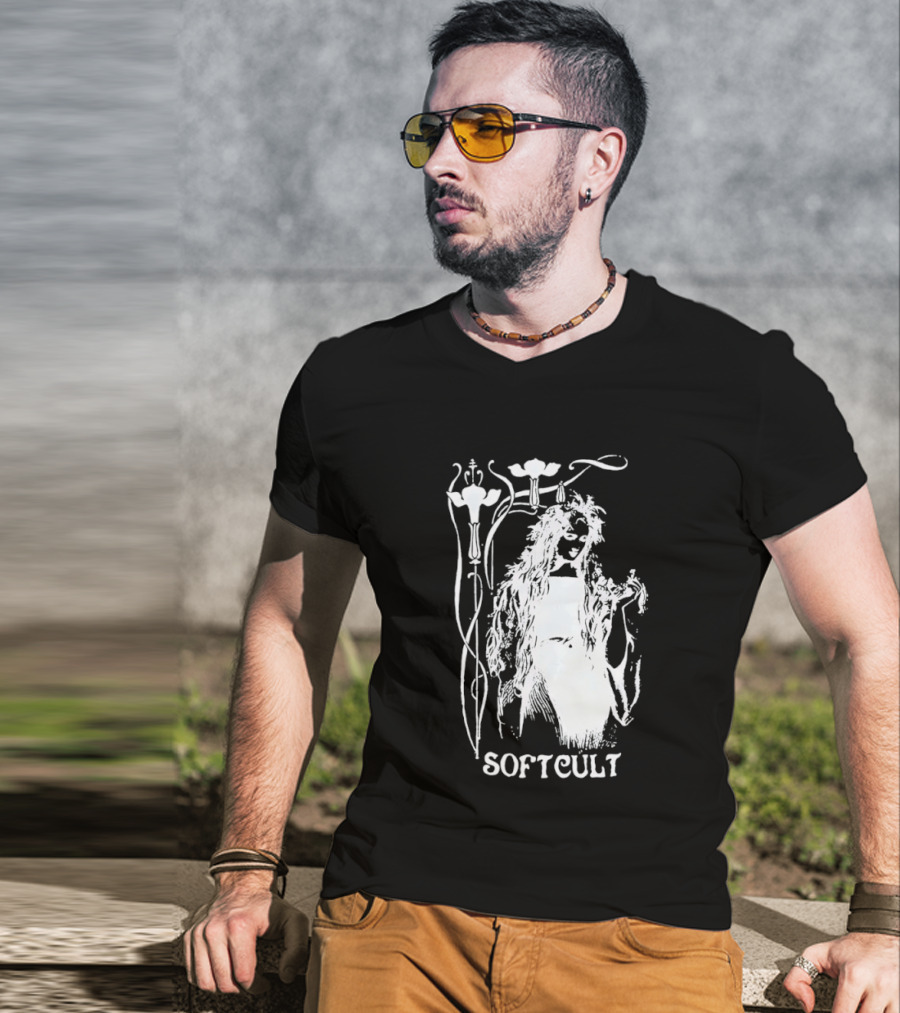 Softcult Floral Art Nouveau Aesthetic T-Shirt