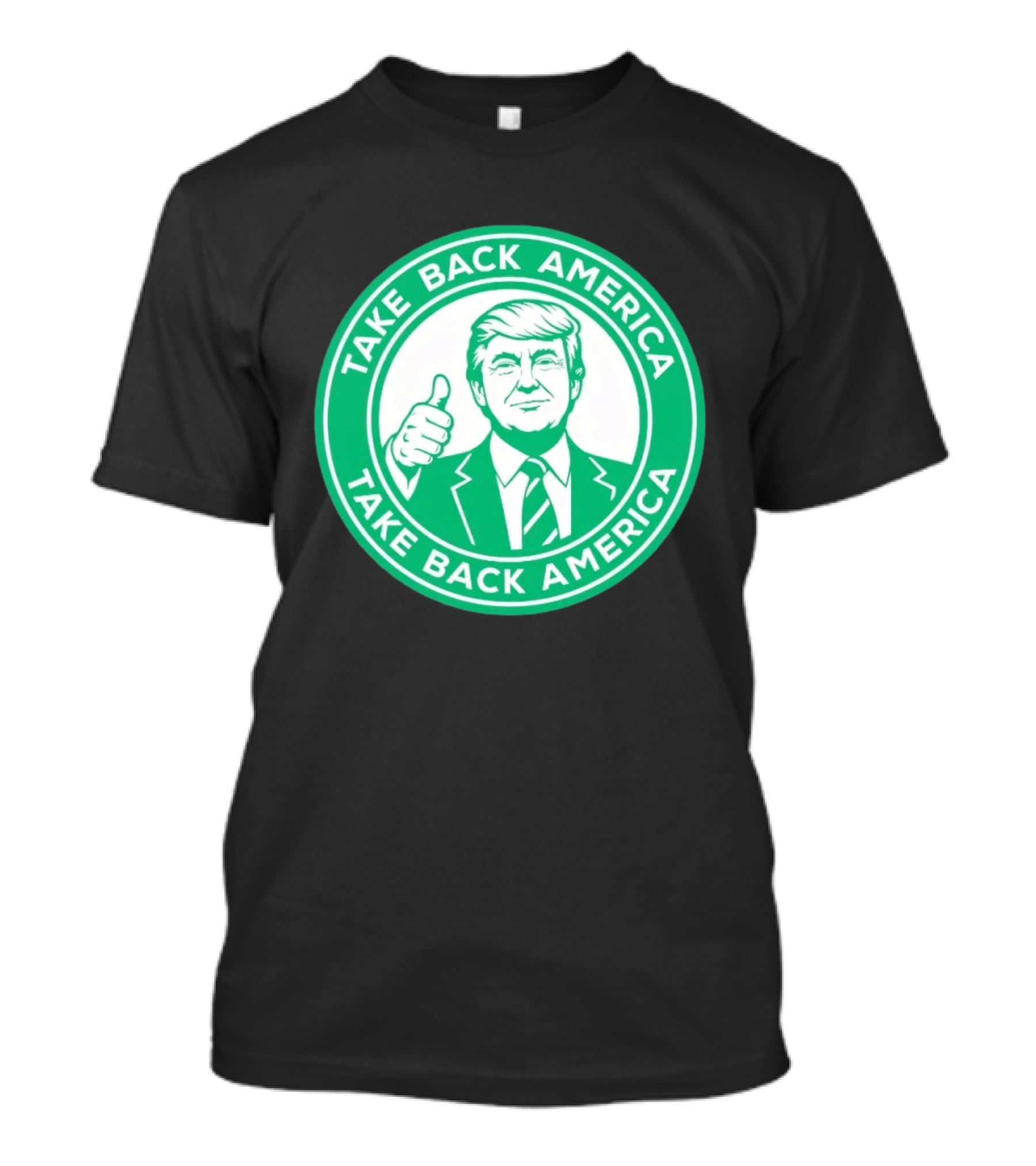 Take Back America Trump Thumb Up Seal T-Shirt