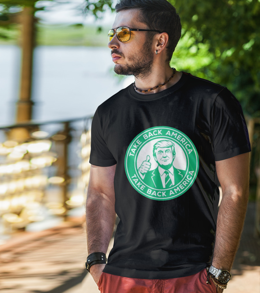 Take Back America Trump Thumb Up Seal T-Shirt