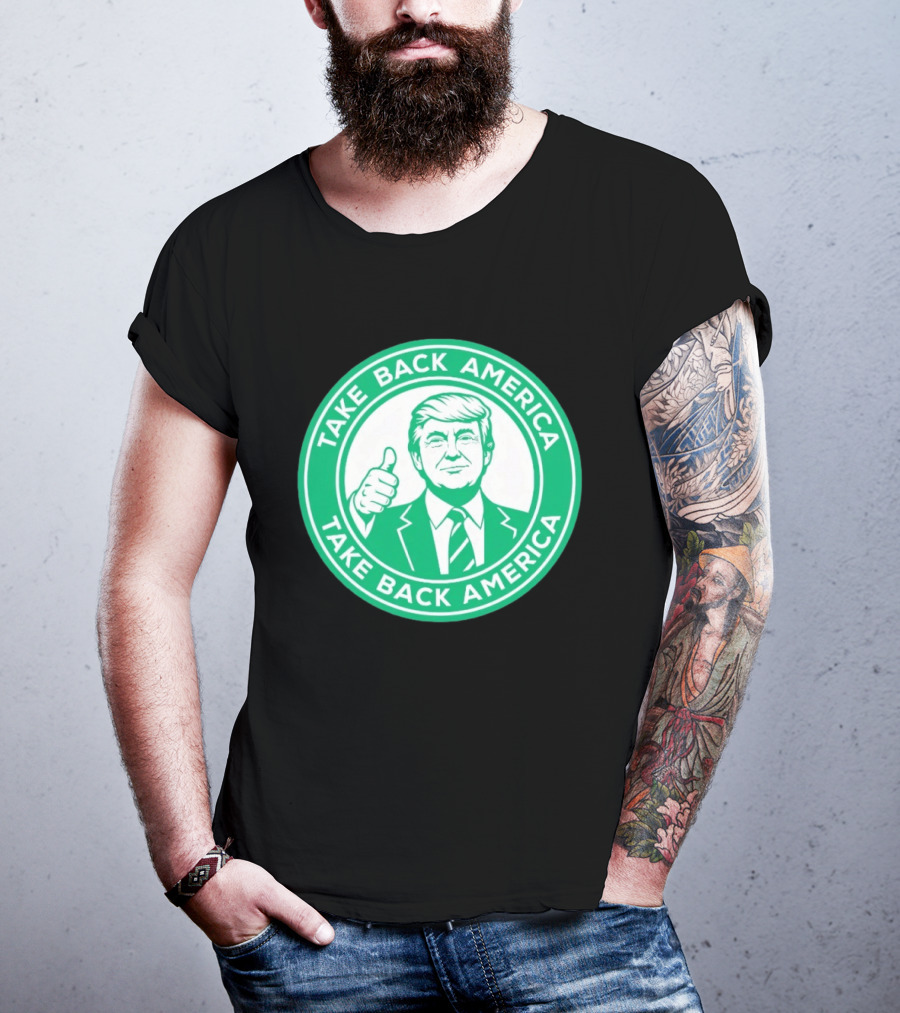 Take Back America Trump Thumb Up Seal T-Shirt