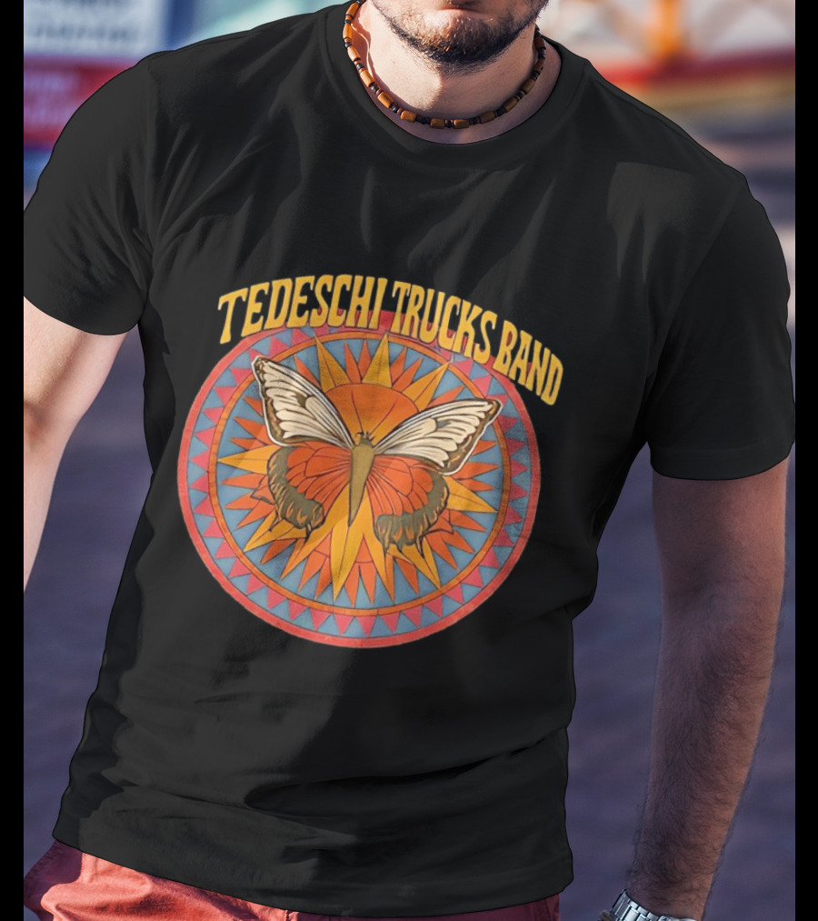 Tedeschi Trucks Band Butterfly Sun Burst Album T-Shirt