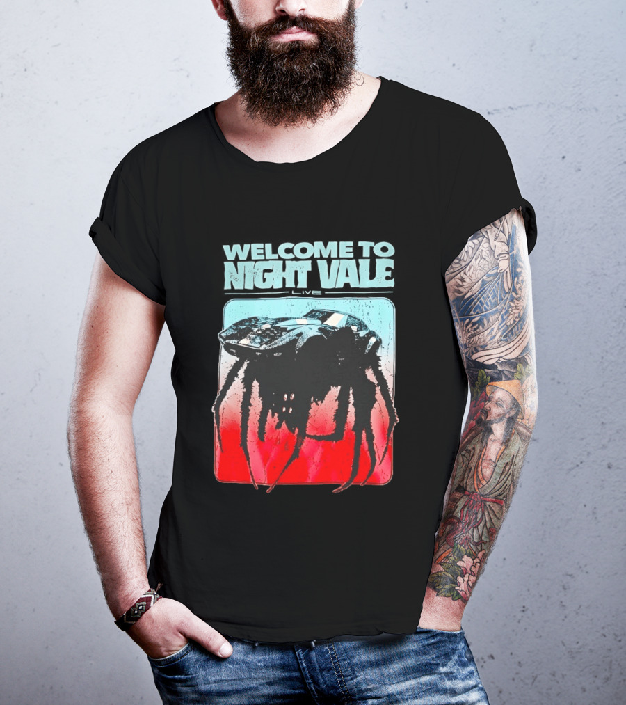 Welcome To Night Vale Live Giant Spider UFO T-Shirt