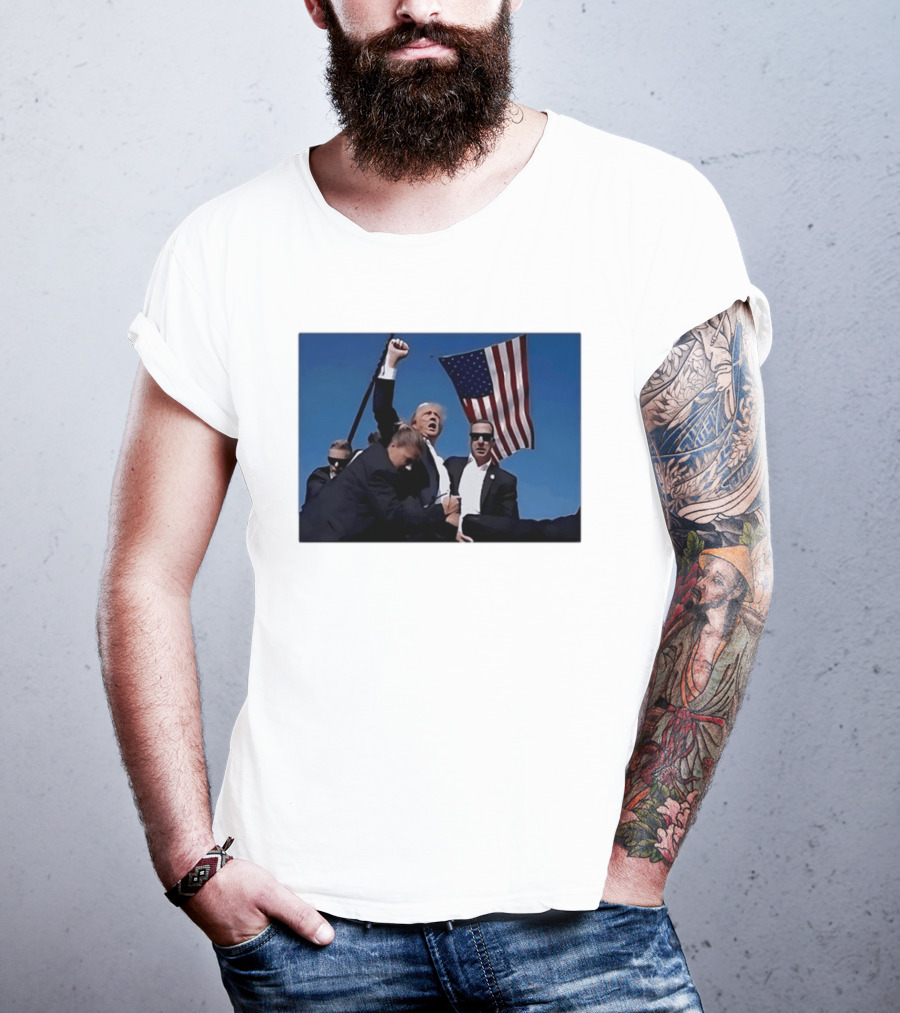 Donald Trump Take America Back 2024 American Flag T-Shirt