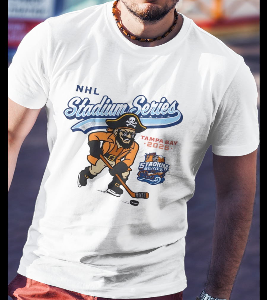 NHL Stadium Series Tampa Bay 2026 Pirate Hockey Event T-Shirt