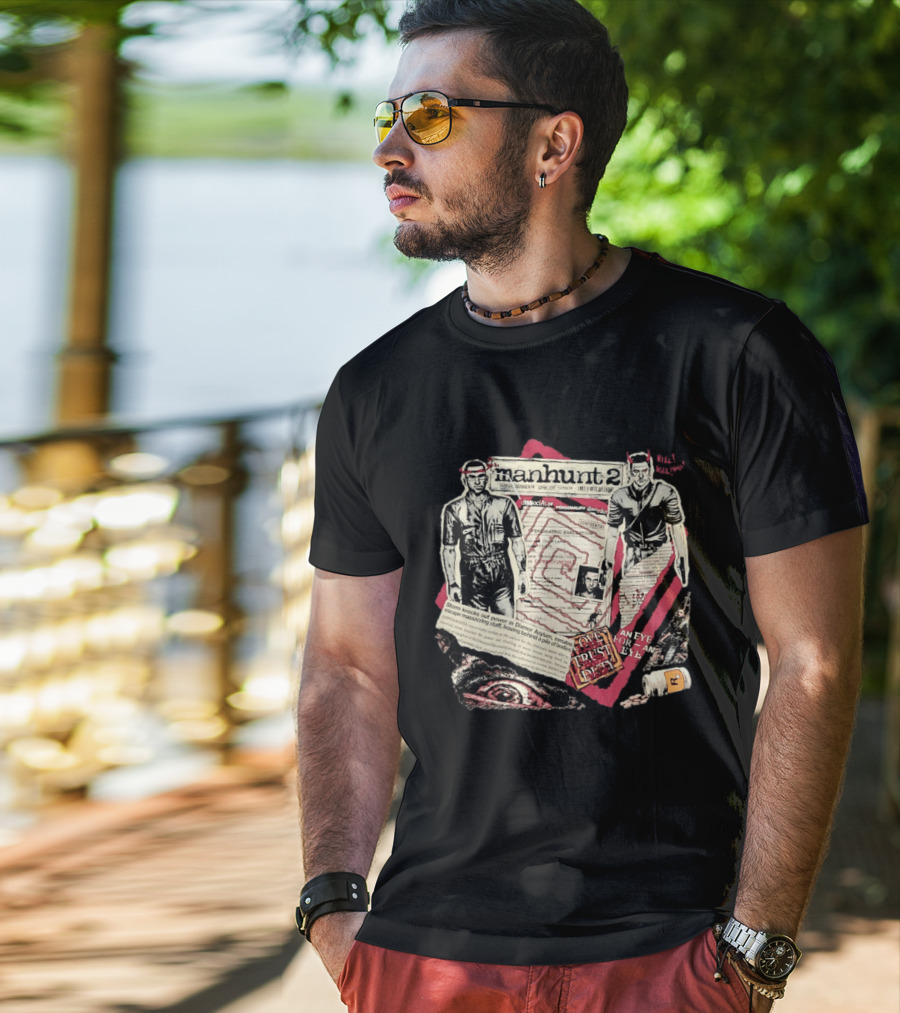 Manhunt 2 Psychiatric Evaluation Trust Cover Fragment Dissociative Identity An Eye For An Eye T-Shirt