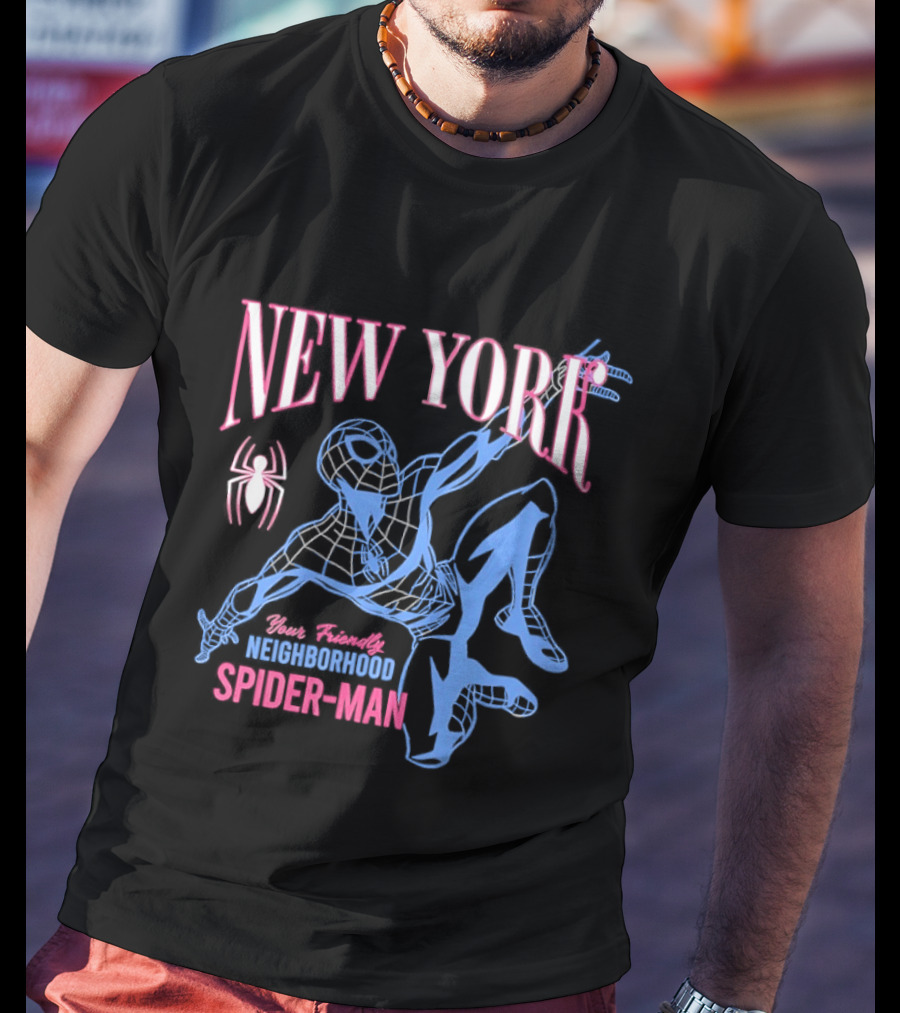 Spider Man New York Your Friendly Neighborhood T-Shirt