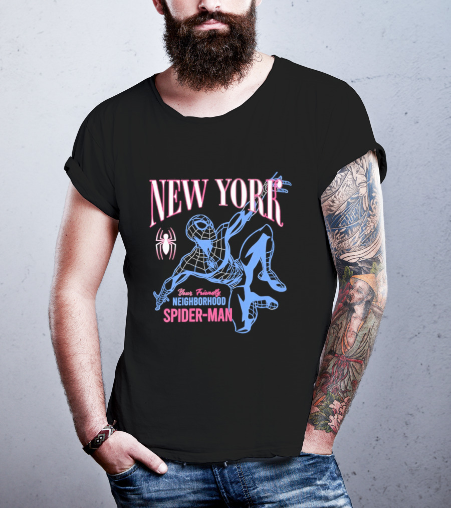 Spider Man New York Your Friendly Neighborhood T-Shirt