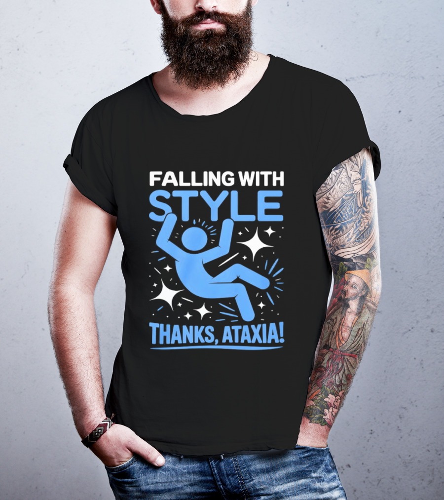 Falling With Style Thanks Ataxia T-Shirt