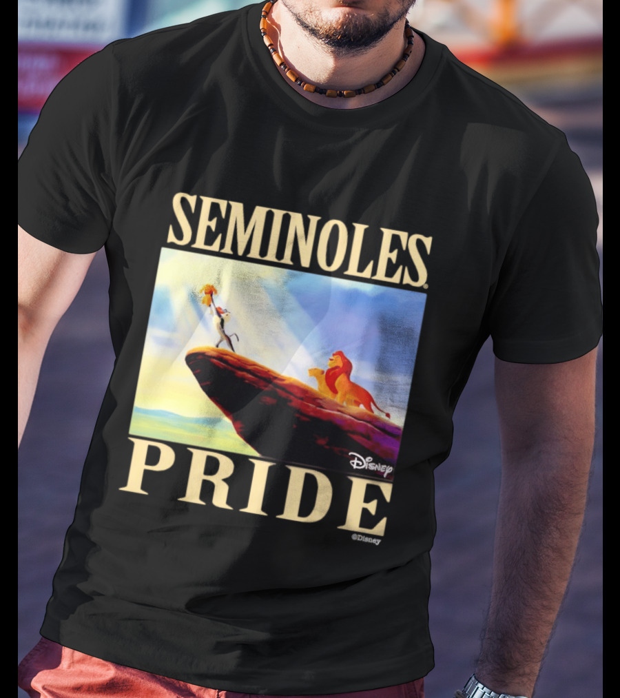 Seminoles Pride Florida State Disney Lion King Scene T-Shirt