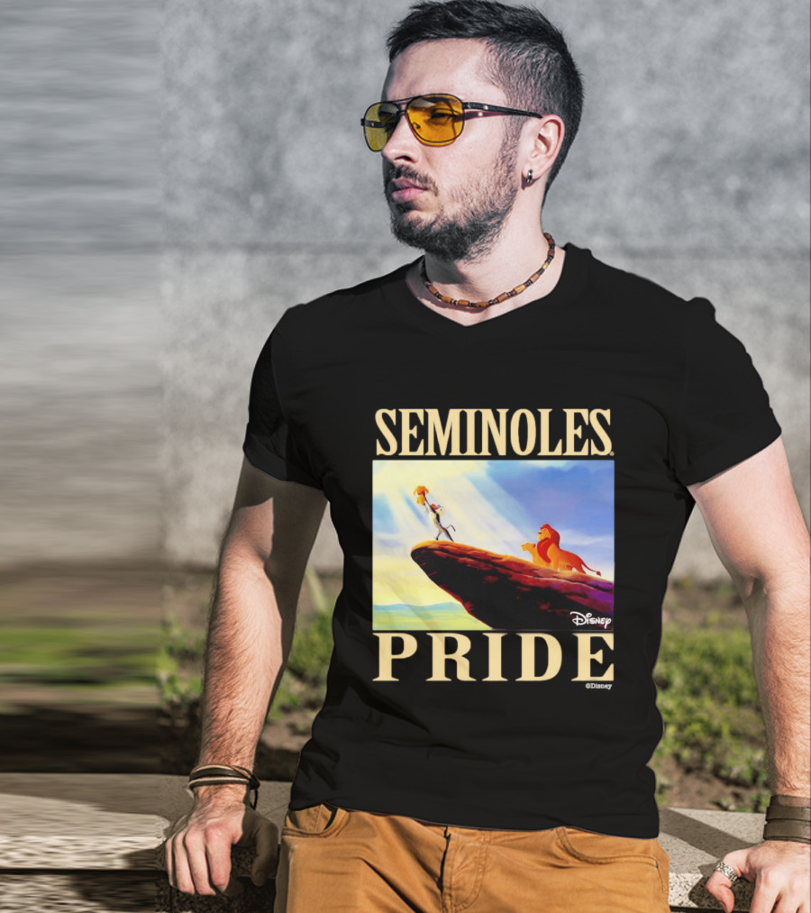 Seminoles Pride Florida State Disney Lion King Scene T-Shirt