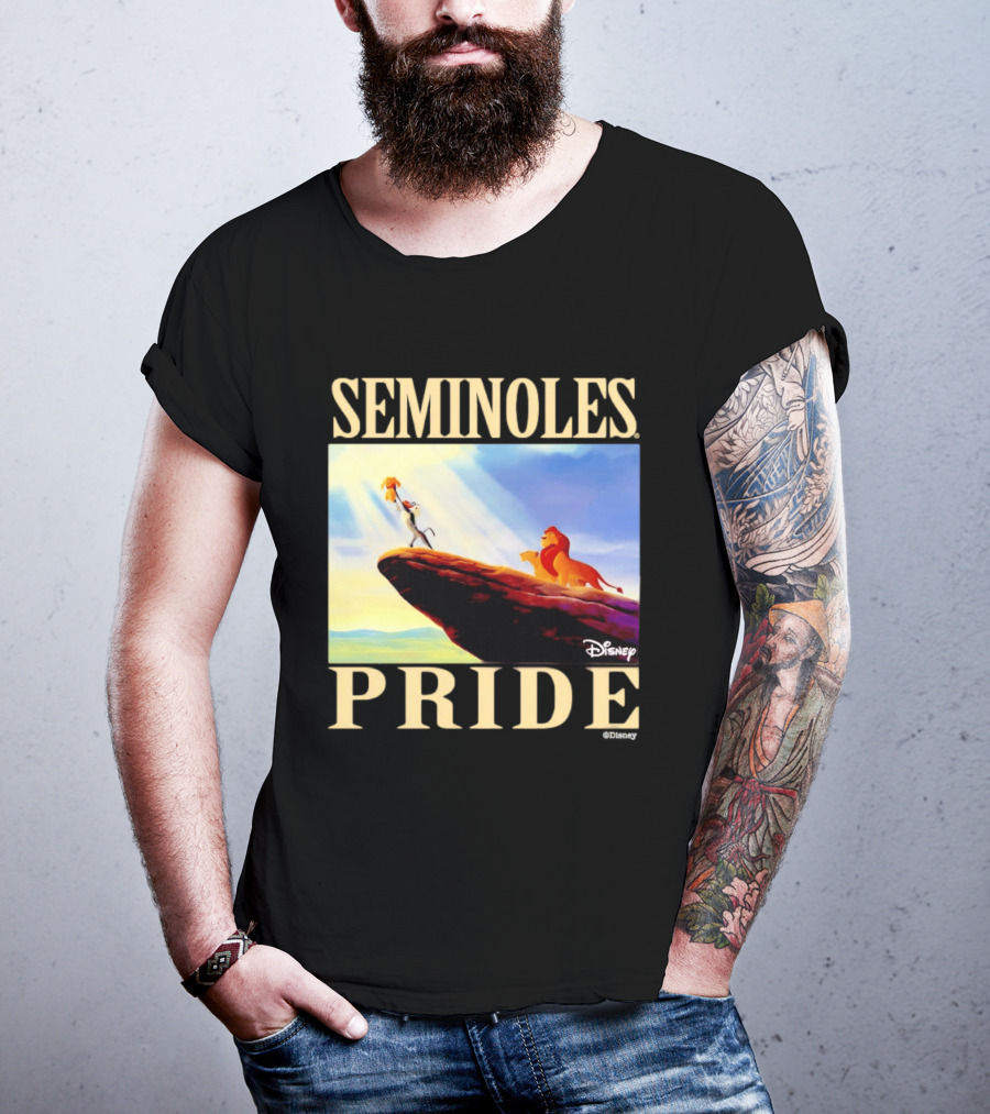 Seminoles Pride Florida State Disney Lion King Scene T-Shirt