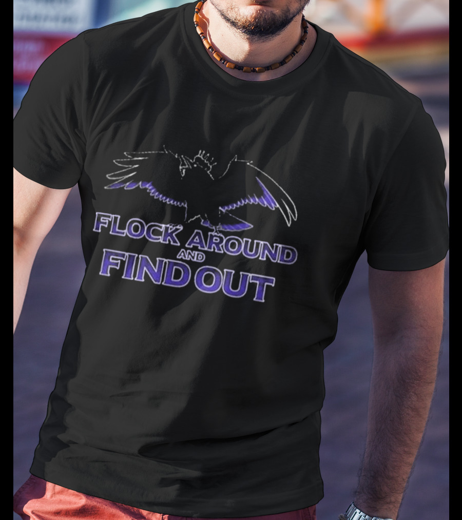 Tom Grossi Flock Around And Find Out Hawk T-Shirt