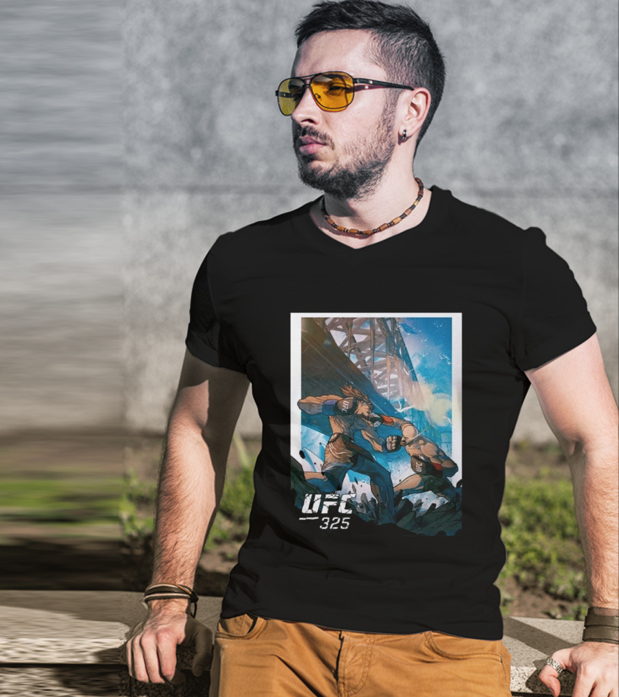 UFC 325 Alexander Volkanovski Vs Diego Lopes February 2026 Warrick Wong T-Shirt