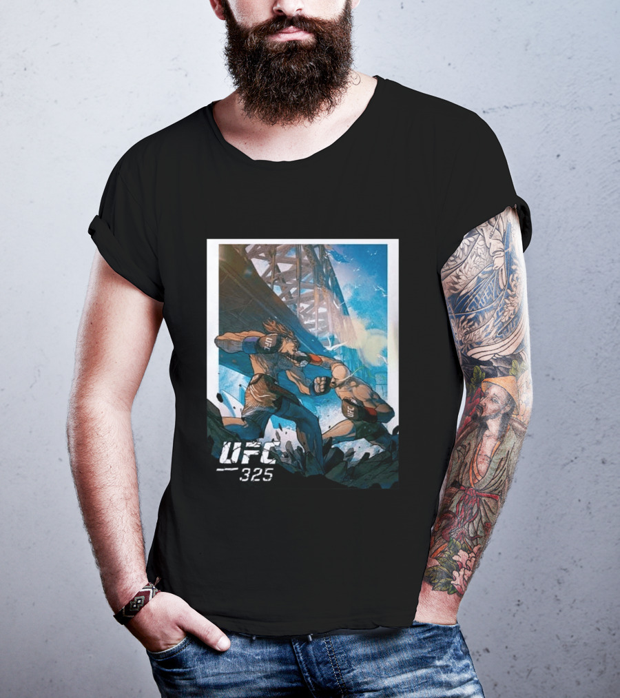 UFC 325 Alexander Volkanovski Vs Diego Lopes February 2026 Warrick Wong T-Shirt