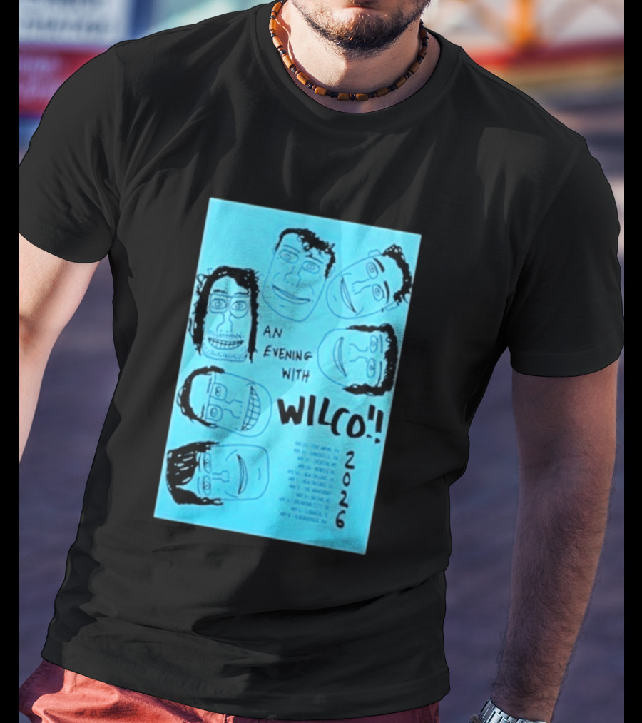 An Evening With Wilco 2026 Tour April & May T-Shirt