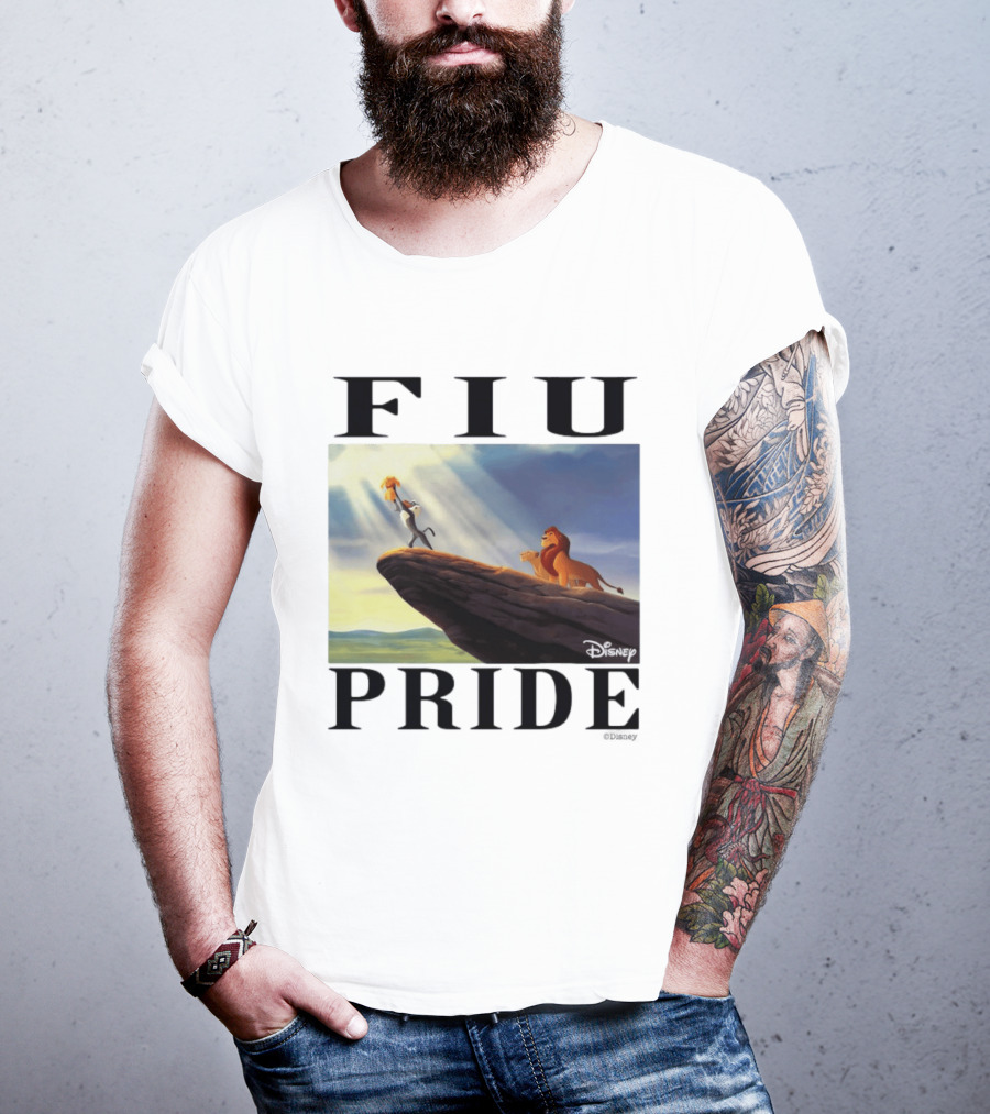 FIU Pride Florida International Golden Panthers Lion King Disney T-Shirt