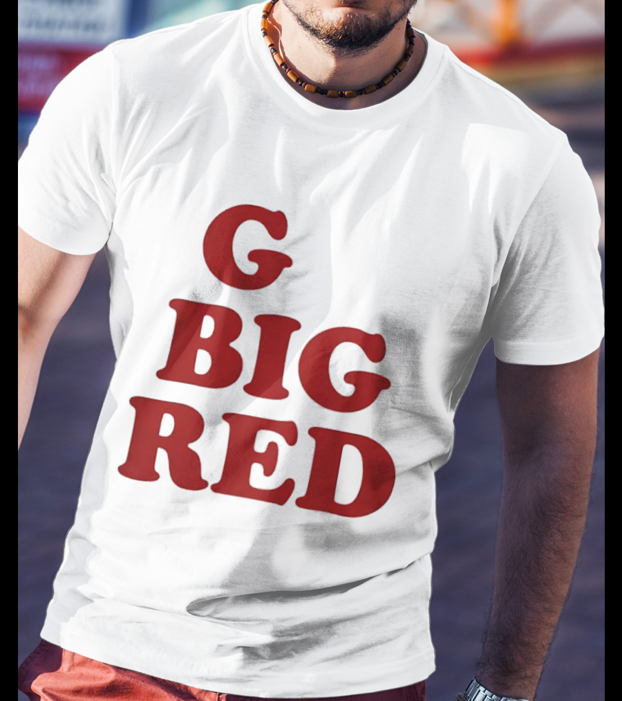 Nebraska Cornhuskers G Big Red Football Fan Gear T-Shirt