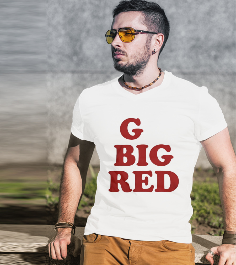 Nebraska Cornhuskers G Big Red Football Fan Gear T-Shirt