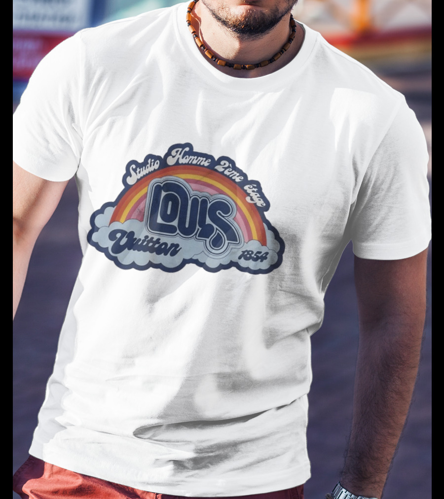 Studio Homme 2eme Etage Louis Vuitton 1854 Rainbow T-Shirt
