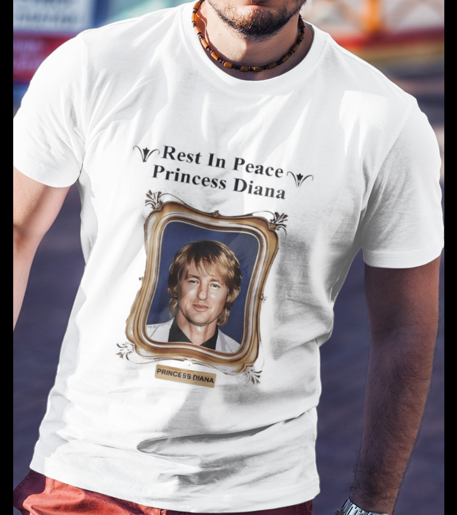 Rest In Peace Princess Diana Vintage Frame T-Shirt