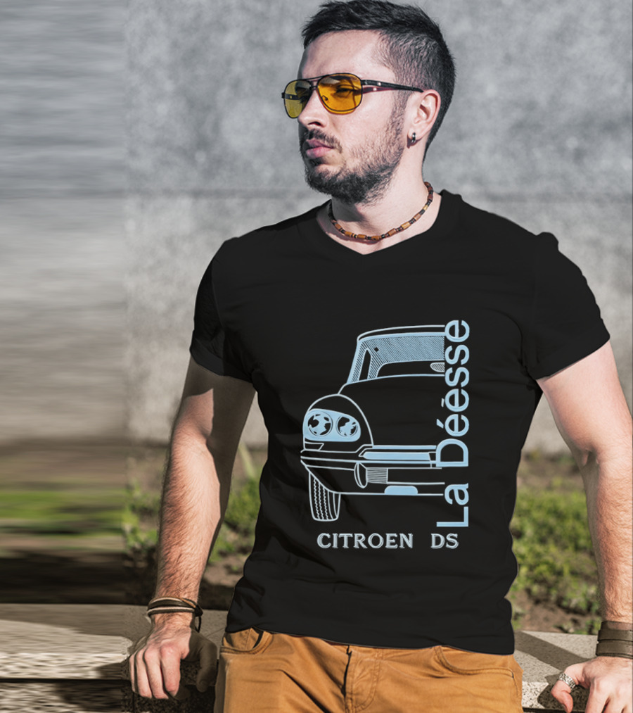 Citroen DS La Déesse Classic Car T-Shirt