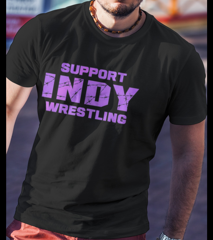 Support Indy Wrestling T-Shirt