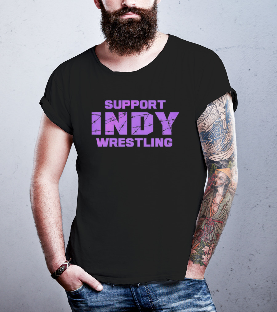 Support Indy Wrestling T-Shirt