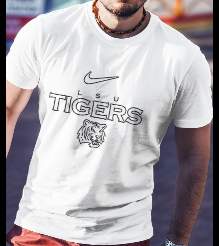 LSU Tigers Nike St Patrick's Day Felling Lucky T-Shirt