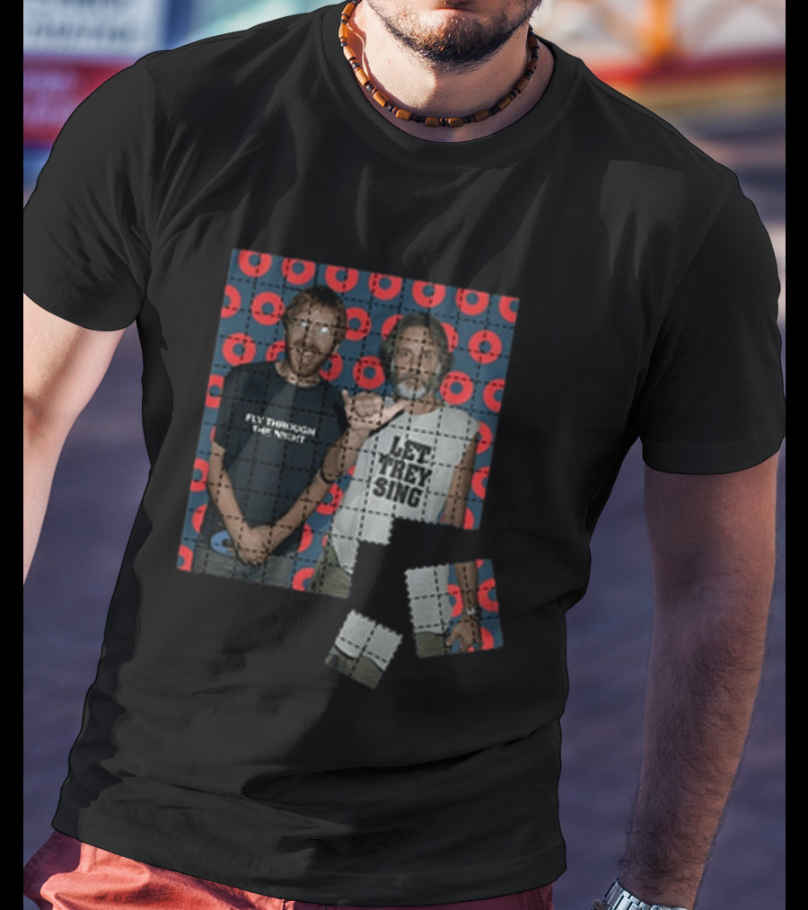 Bob Weir Trey Anastasio Fly Through The Night Let Trey Sing T-Shirt