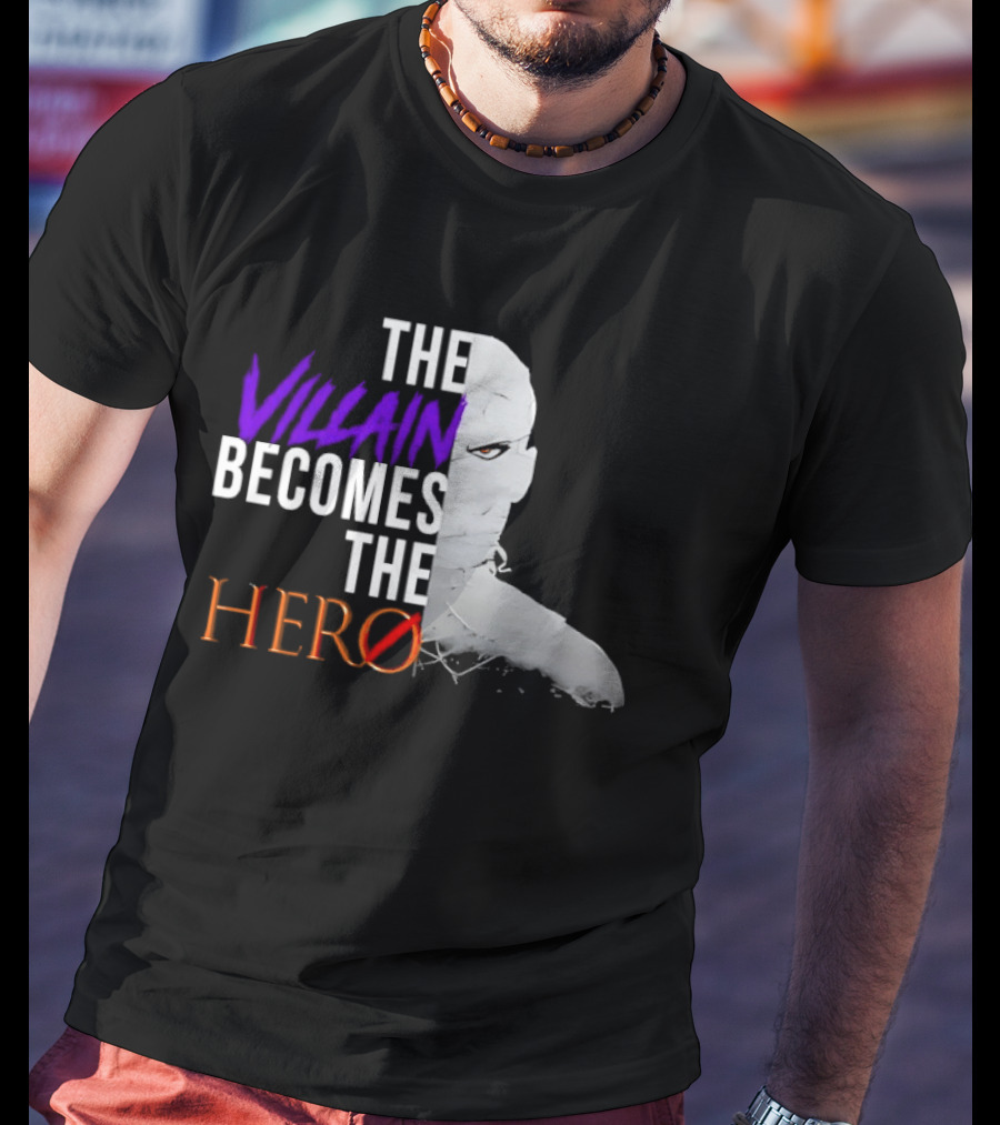 The Villain Becomes The Hero Manga Inspired Transformation T-Shirt