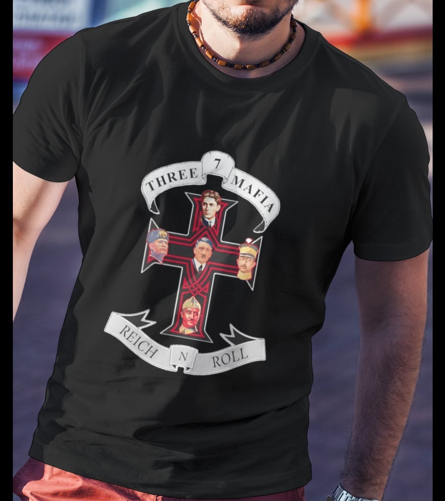 Three 7 Mafia Reich N Roll T-Shirt