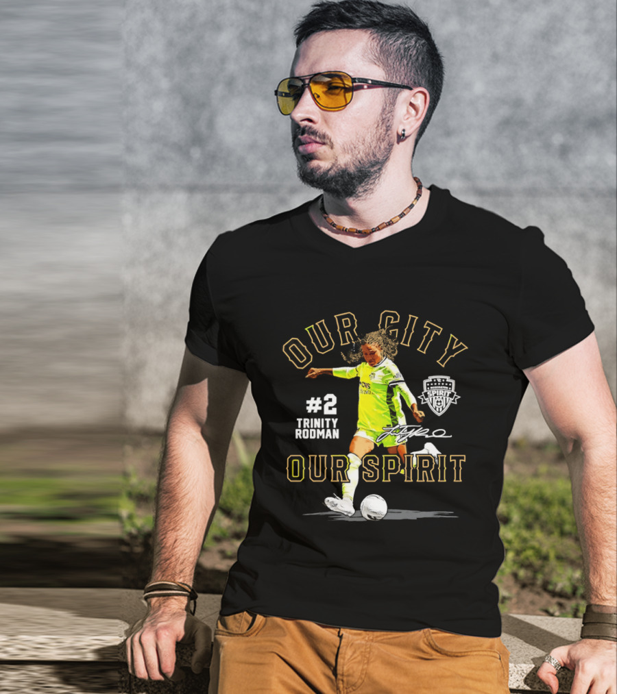Our City Our Spirit Trinity Rodman Washington Spirit #2 T-Shirt