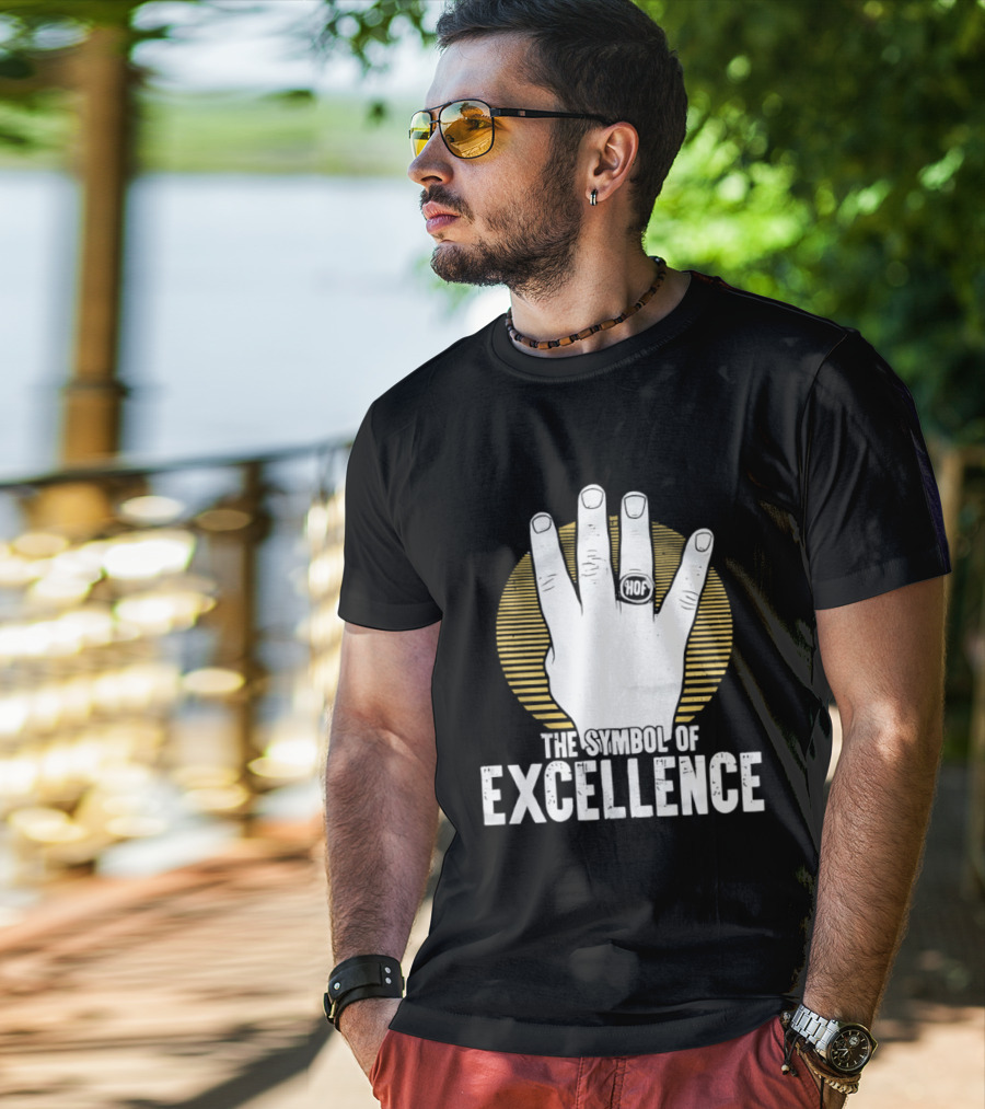 Tully Blanchard Symbol Of Excellence Four Horsemen Hand Gesture T-Shirt