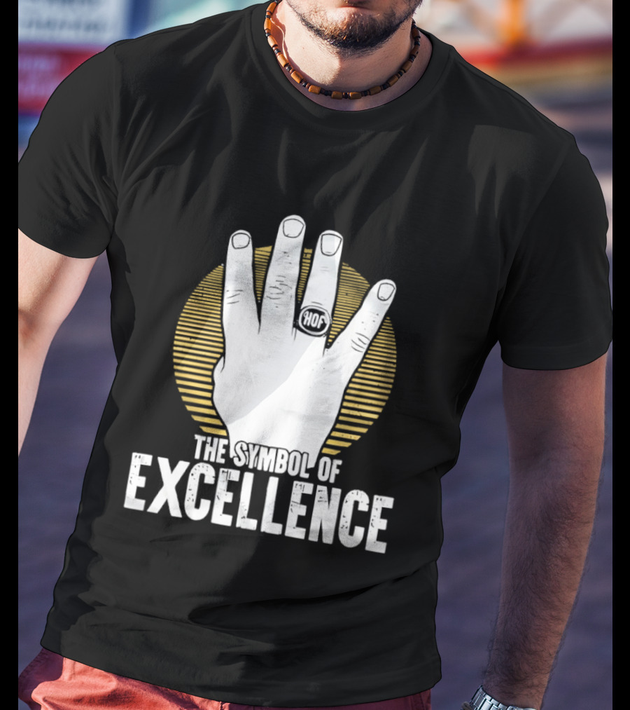 Tully Blanchard Symbol Of Excellence Four Horsemen Hand Gesture T-Shirt