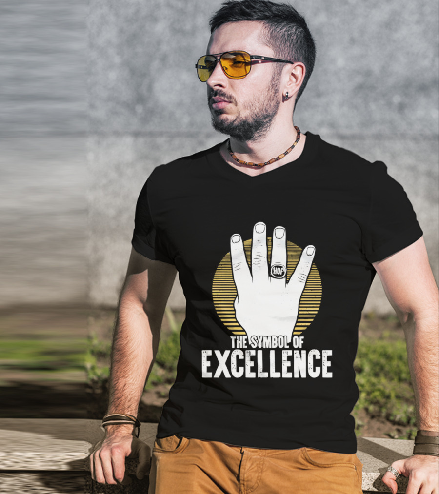 Tully Blanchard Symbol Of Excellence Four Horsemen Hand Gesture T-Shirt