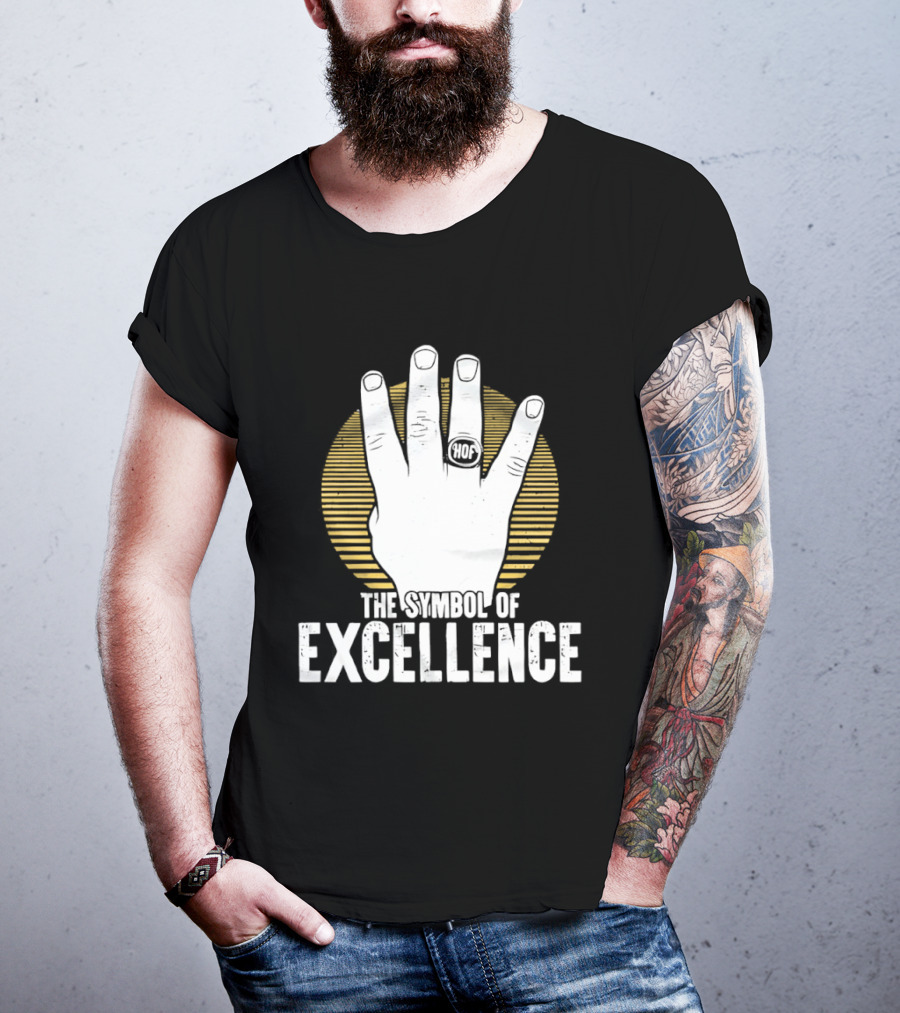 Tully Blanchard Symbol Of Excellence Four Horsemen Hand Gesture T-Shirt