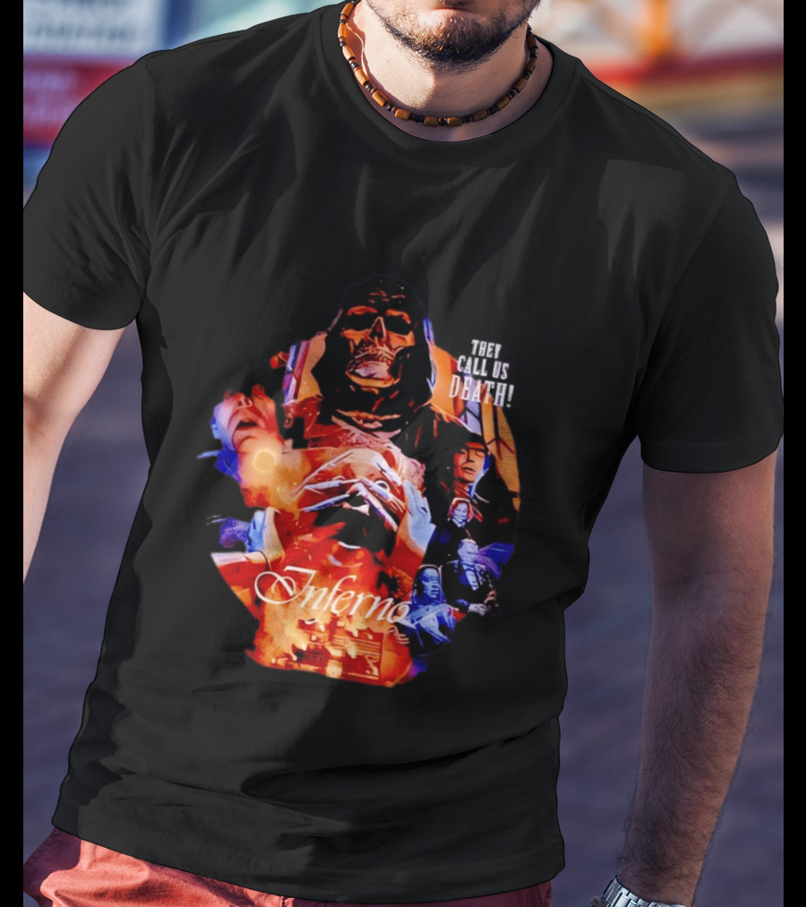 Inferno Dario Argento Film With Death T-Shirt