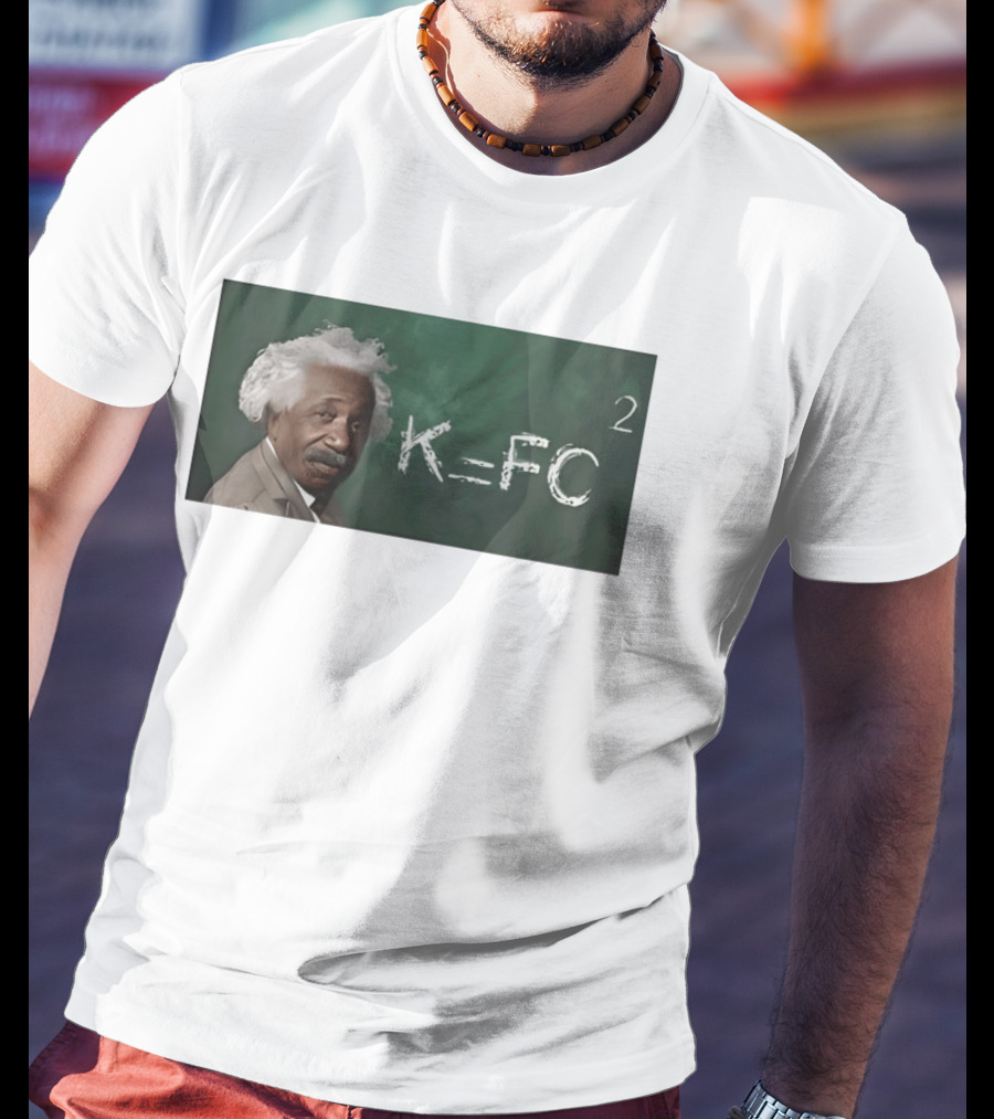 Albert Einstein K FC2 Chalkboard Equation T-Shirt