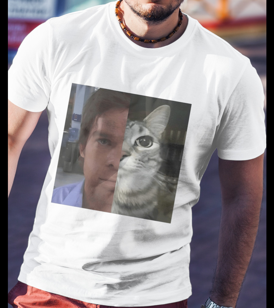 Half Human Half Cat T-Shirt