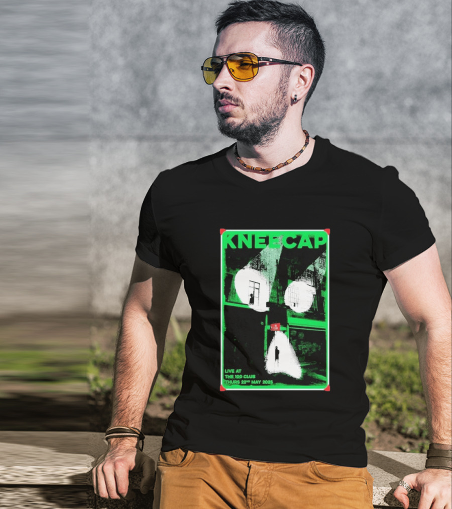 Kneecap Live At The 100 Club London 22nd May 2025 T-Shirt